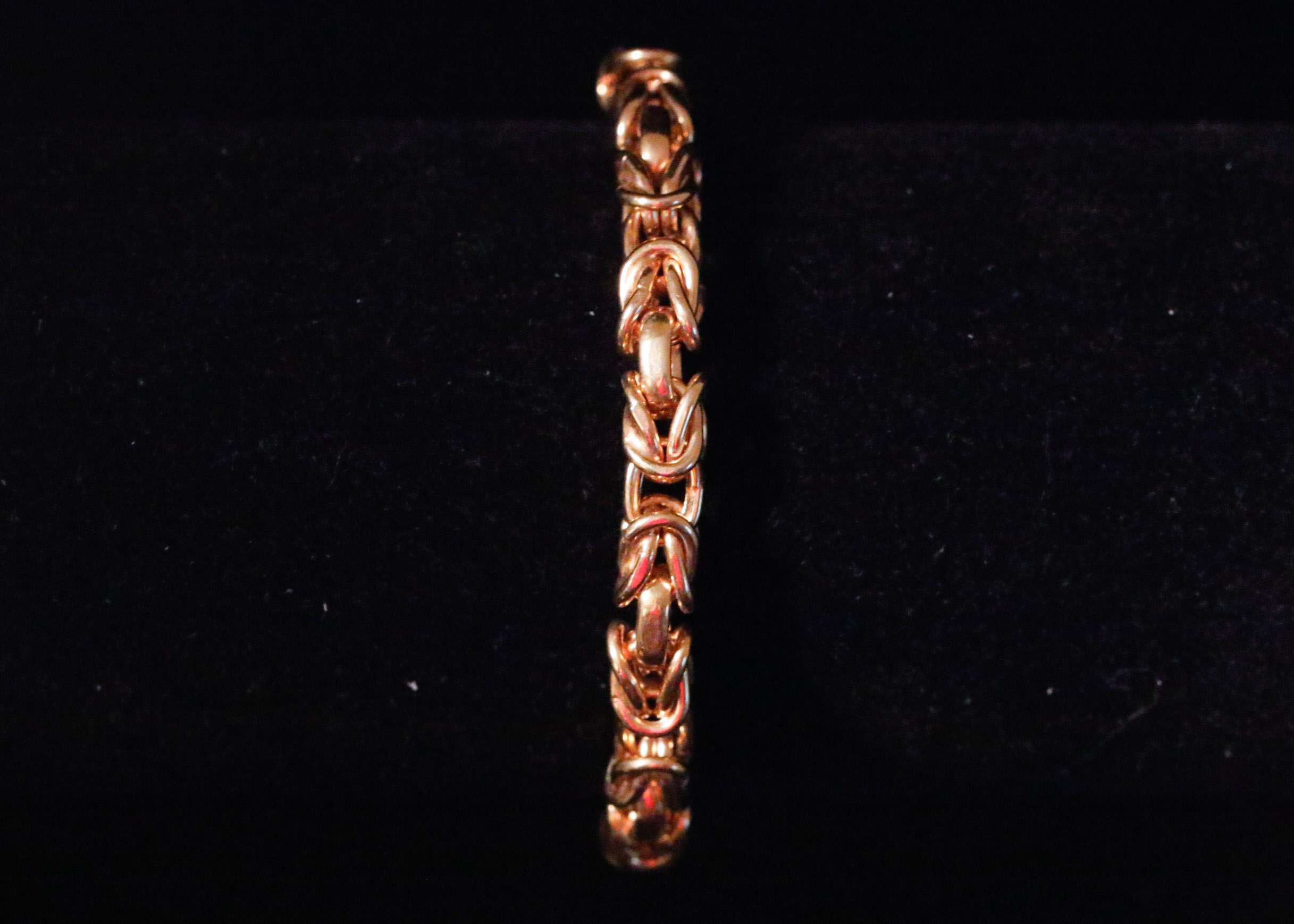 Braka Brev 14K Gold Italian Link Bracelet