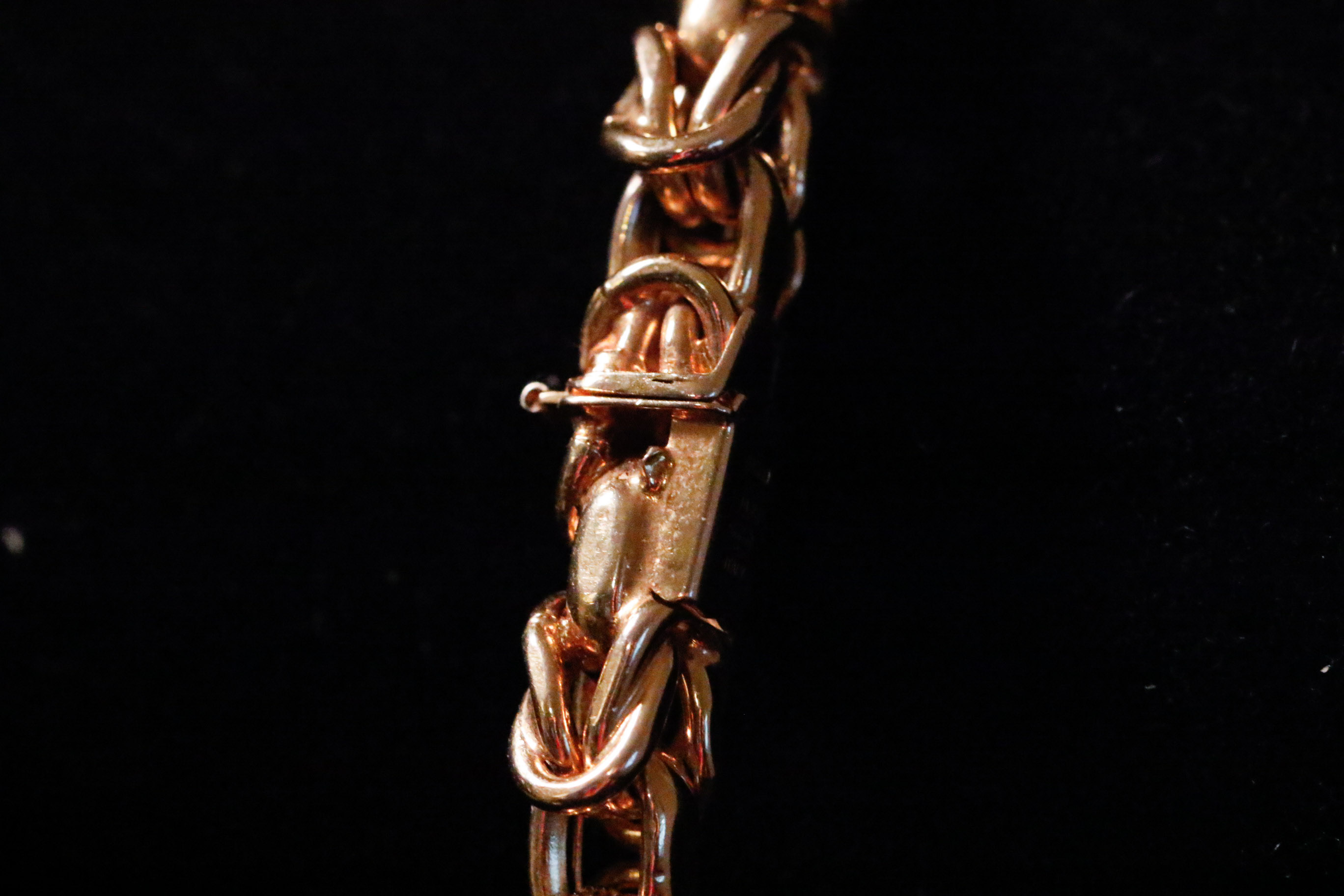 Braka Brev 14K Gold Italian Link Bracelet