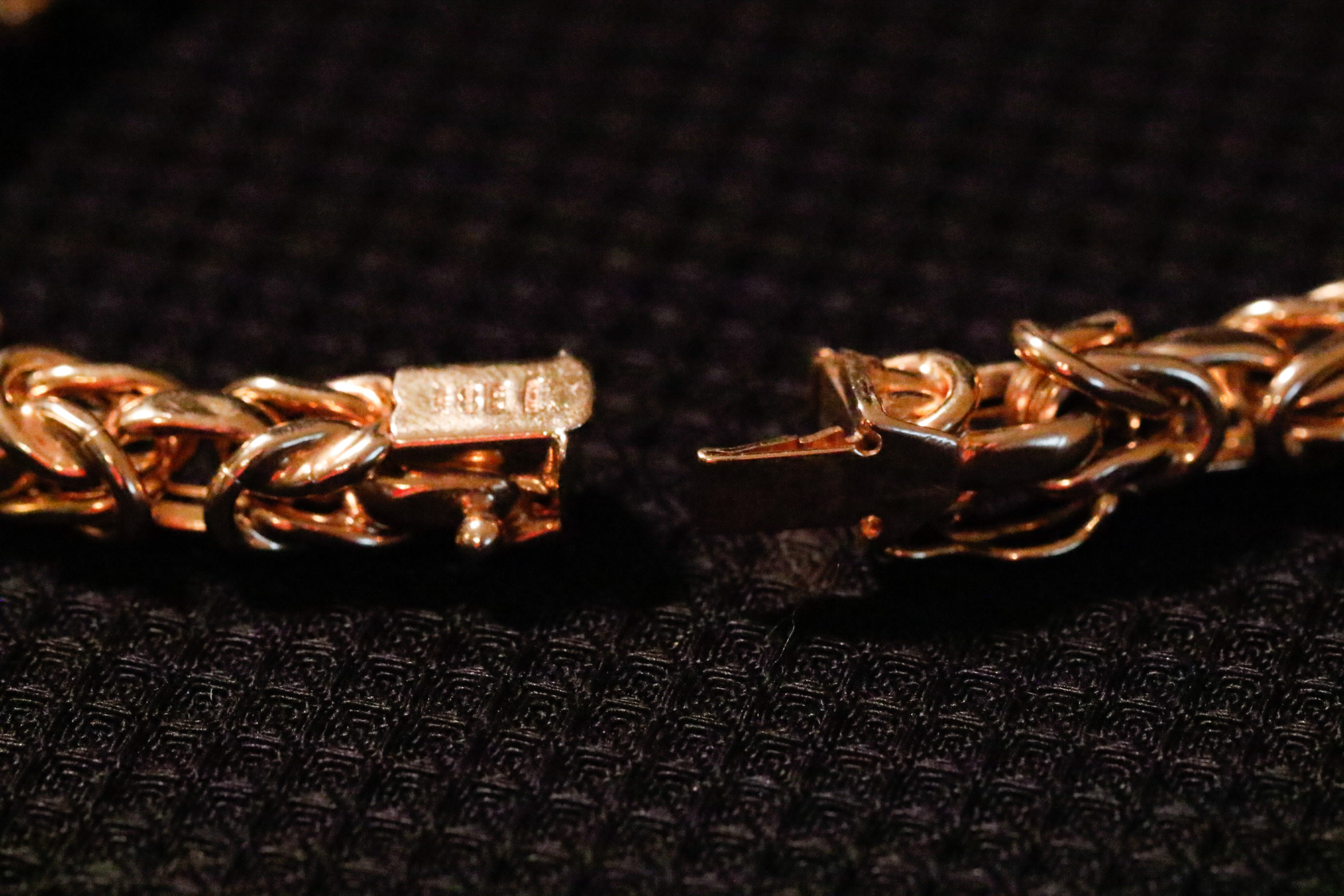 Braka Brev 14K Gold Italian Link Bracelet