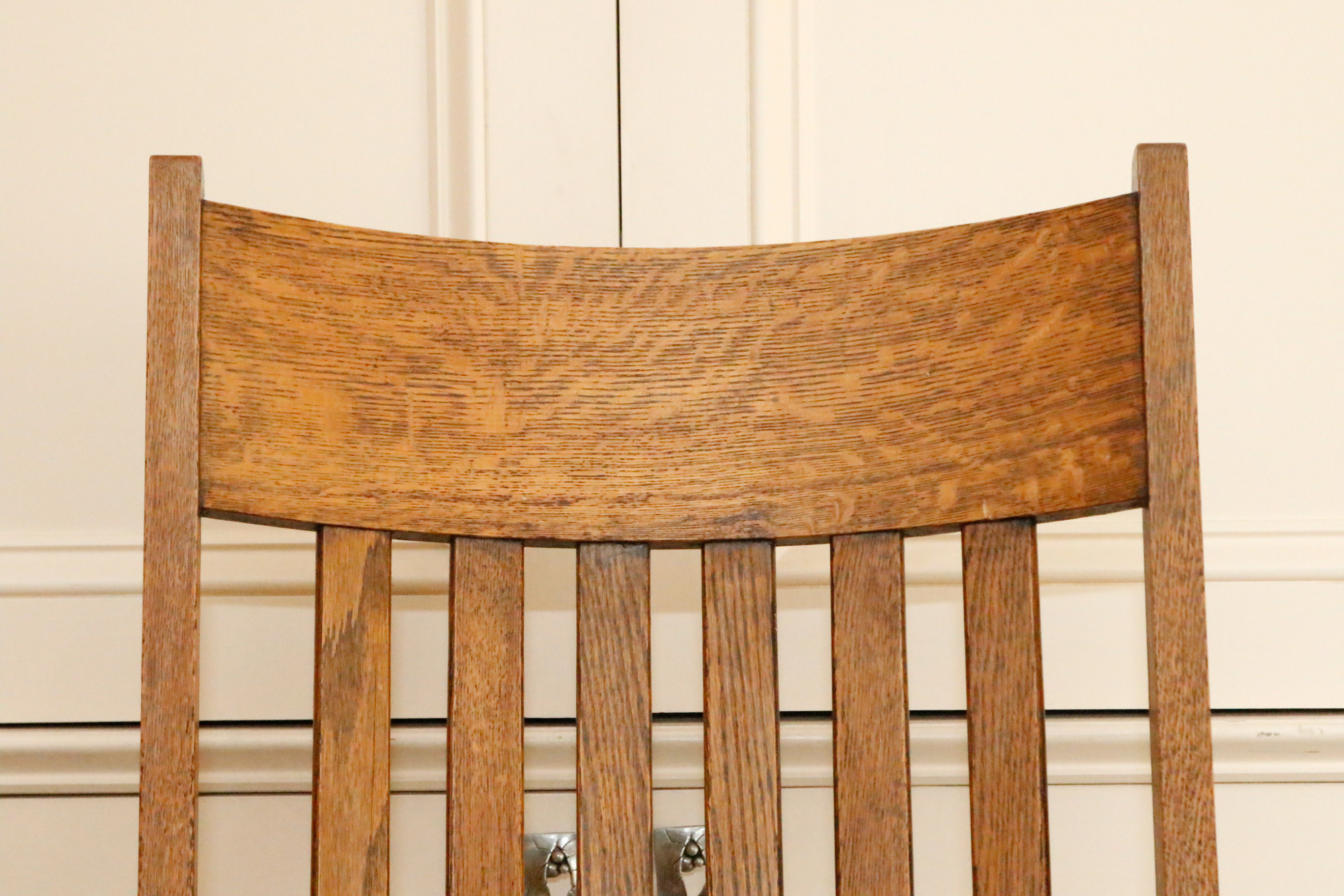 Burl Wood Rocking Chair