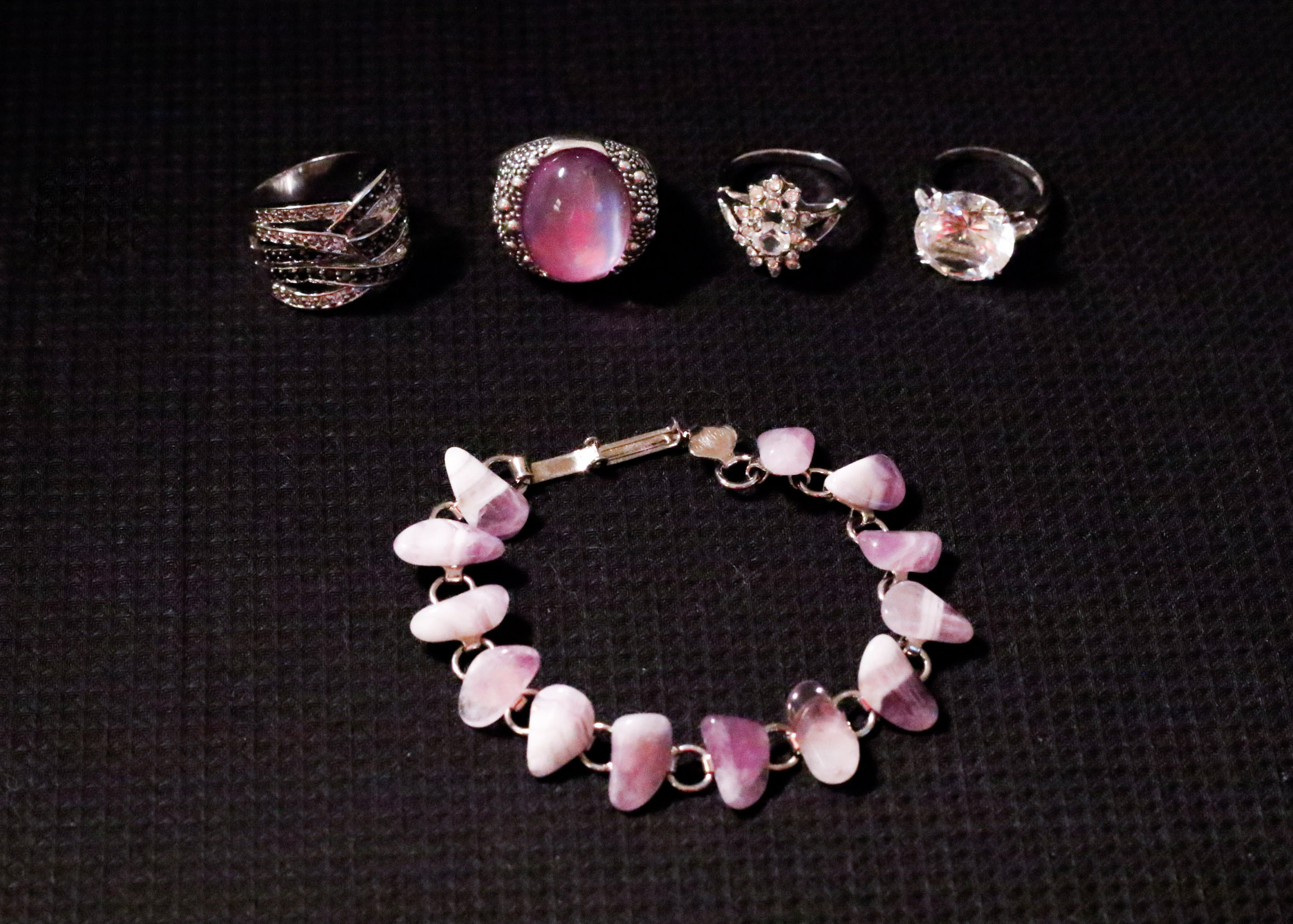 Sterling and Simulated Stone Designer Fashion Jewelry