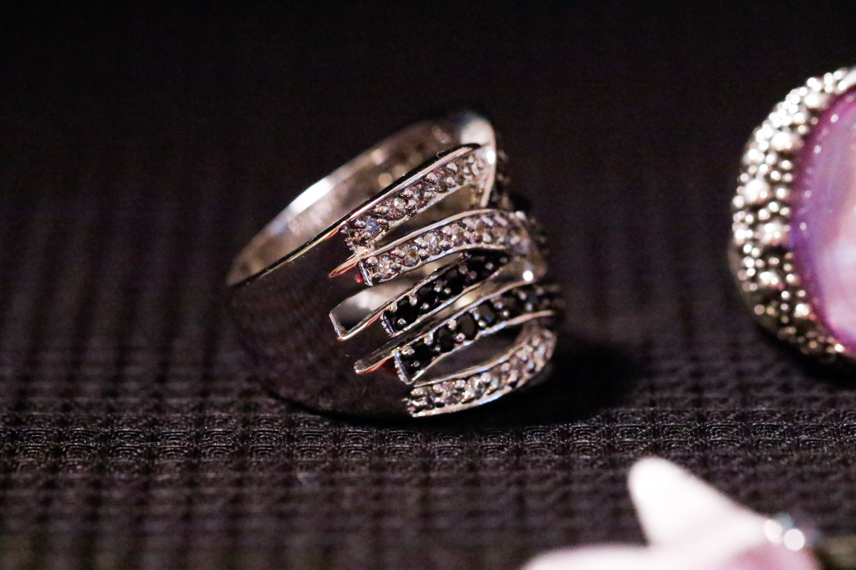 Sterling and Simulated Stone Designer Fashion Jewelry