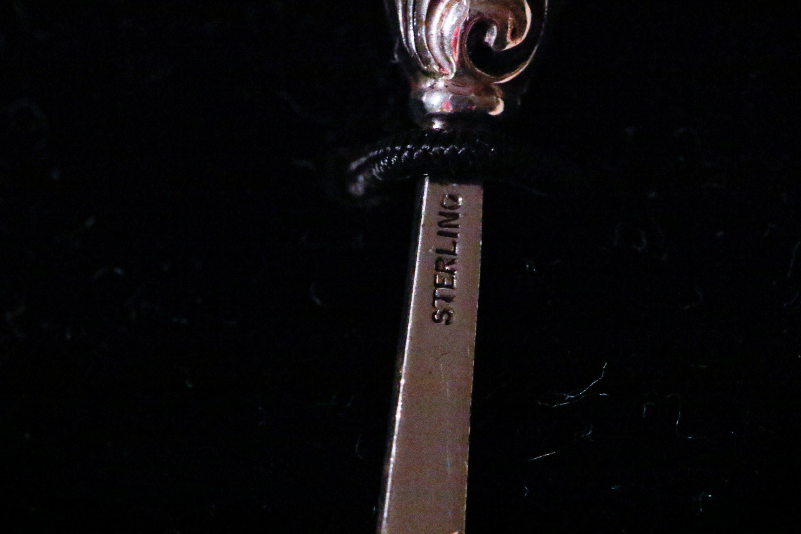 Two Sets of Six Sterling Silver Hors D'oeuvre Picks