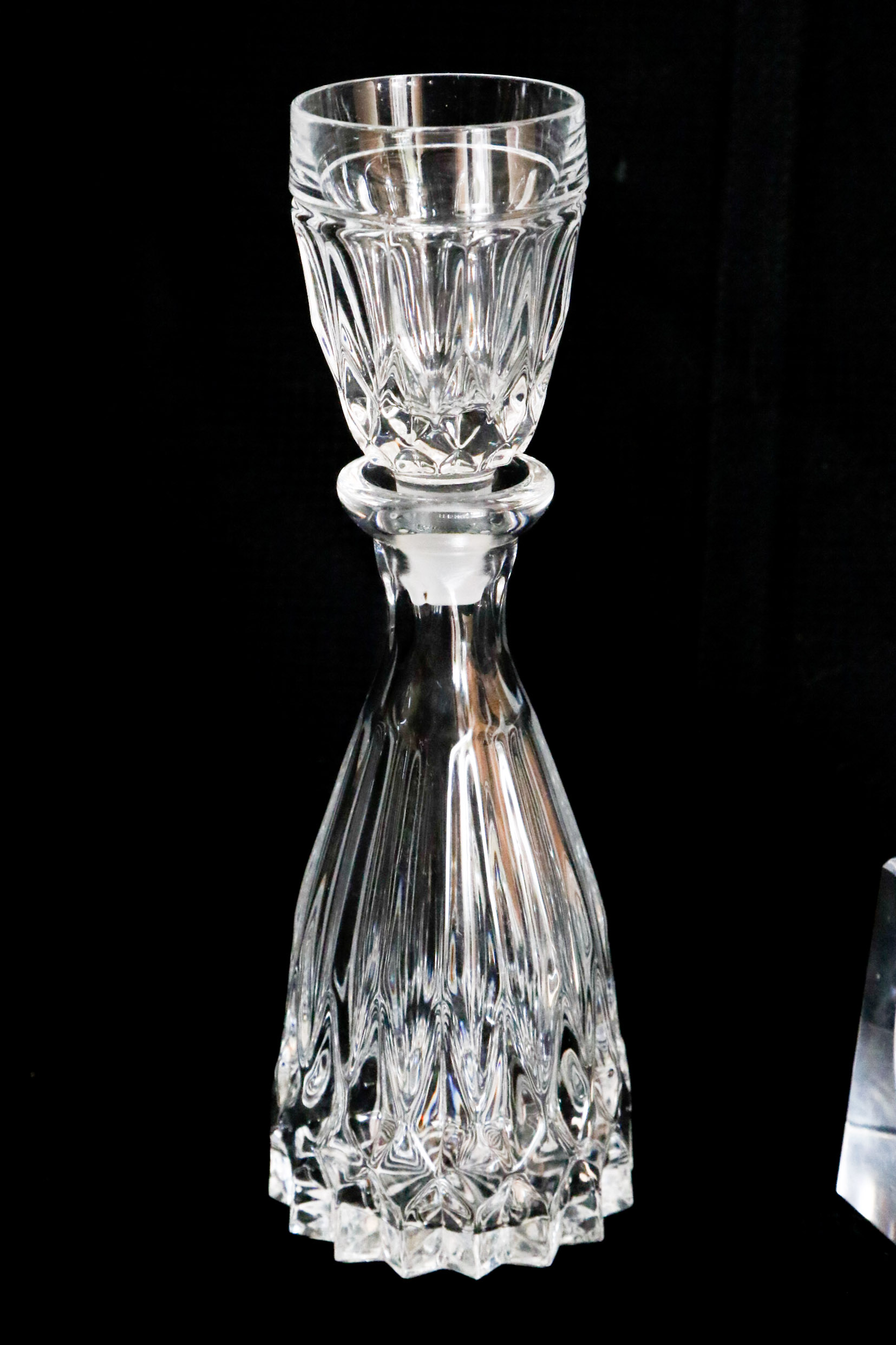 Crystal Perfume Bottles and Ring Holder
