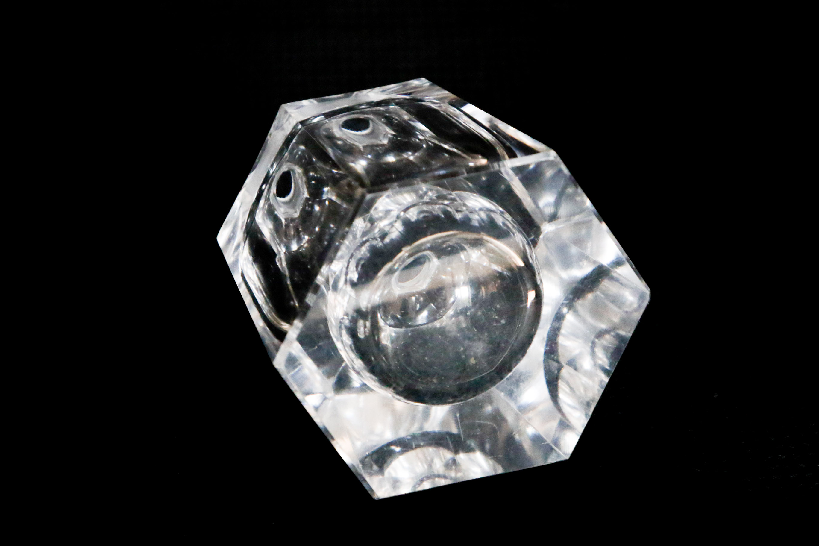 Crystal Perfume Bottles and Ring Holder