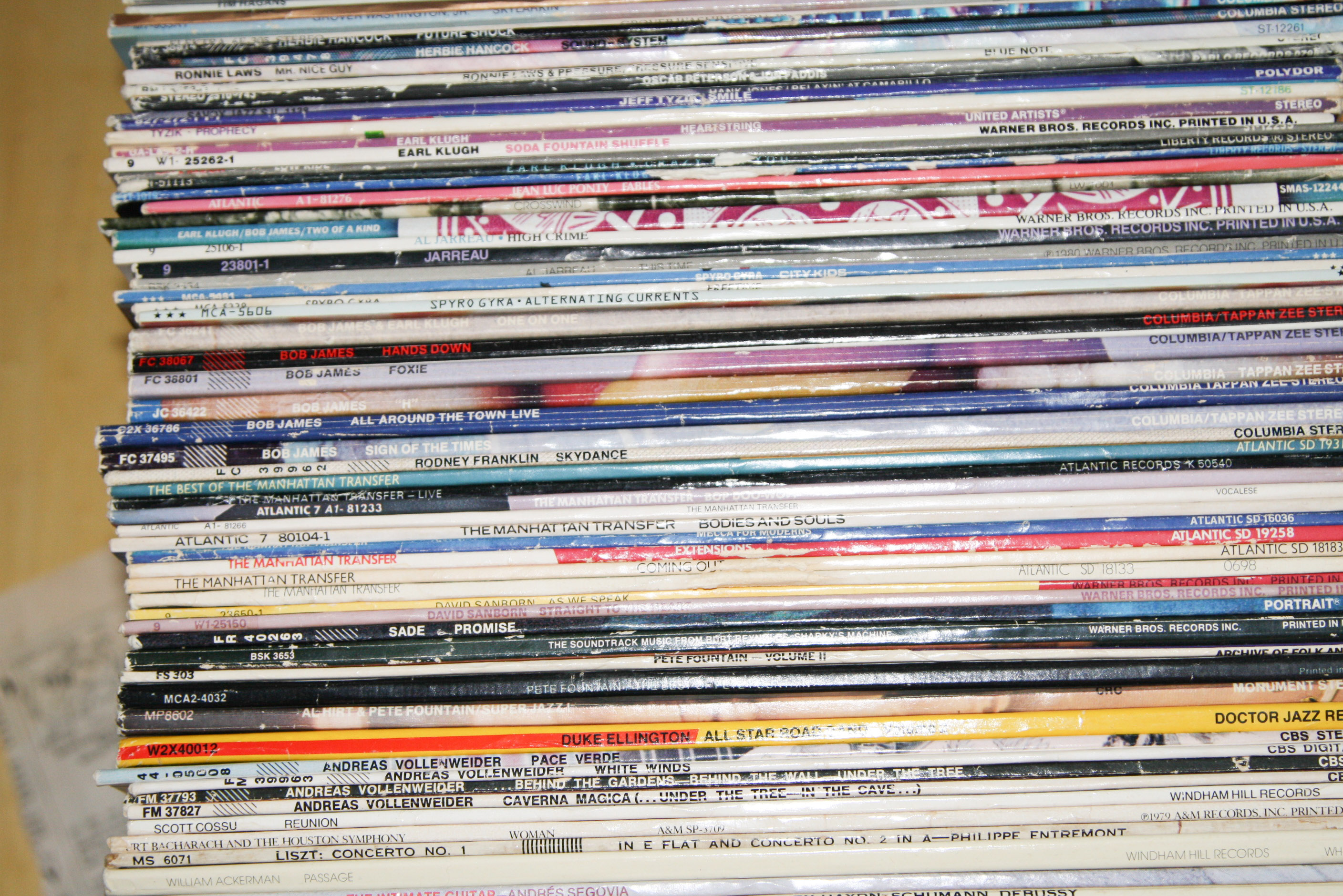 Collection of Vinyl Record LPs and 45s