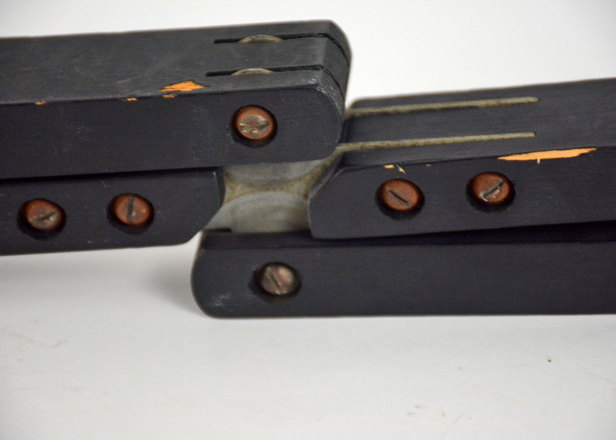 Mid Century Modern Fritz Hansen Teak Tray Folding Table