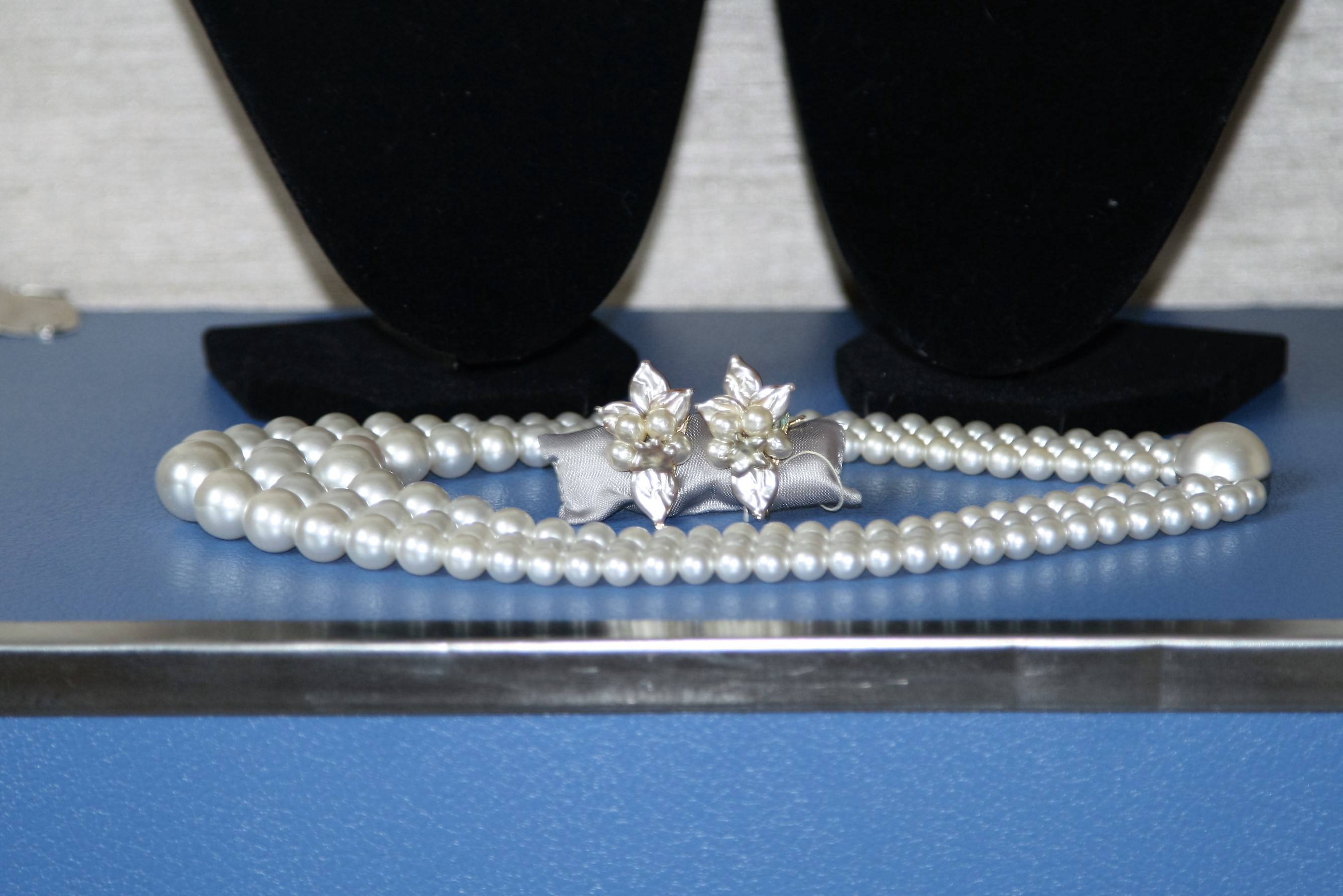 Grouping of Vintage Faux Pearl Jewelry