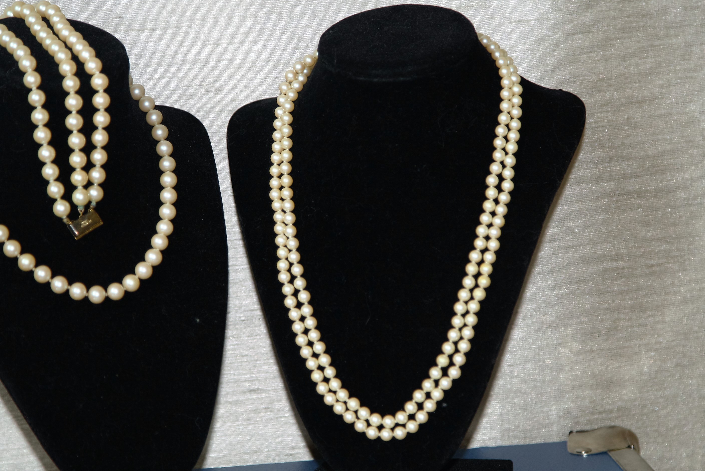 Grouping of Vintage Faux Pearl Jewelry