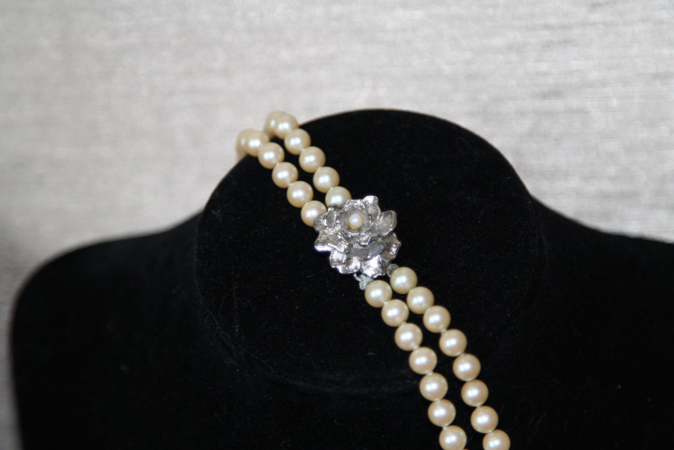 Grouping of Vintage Faux Pearl Jewelry