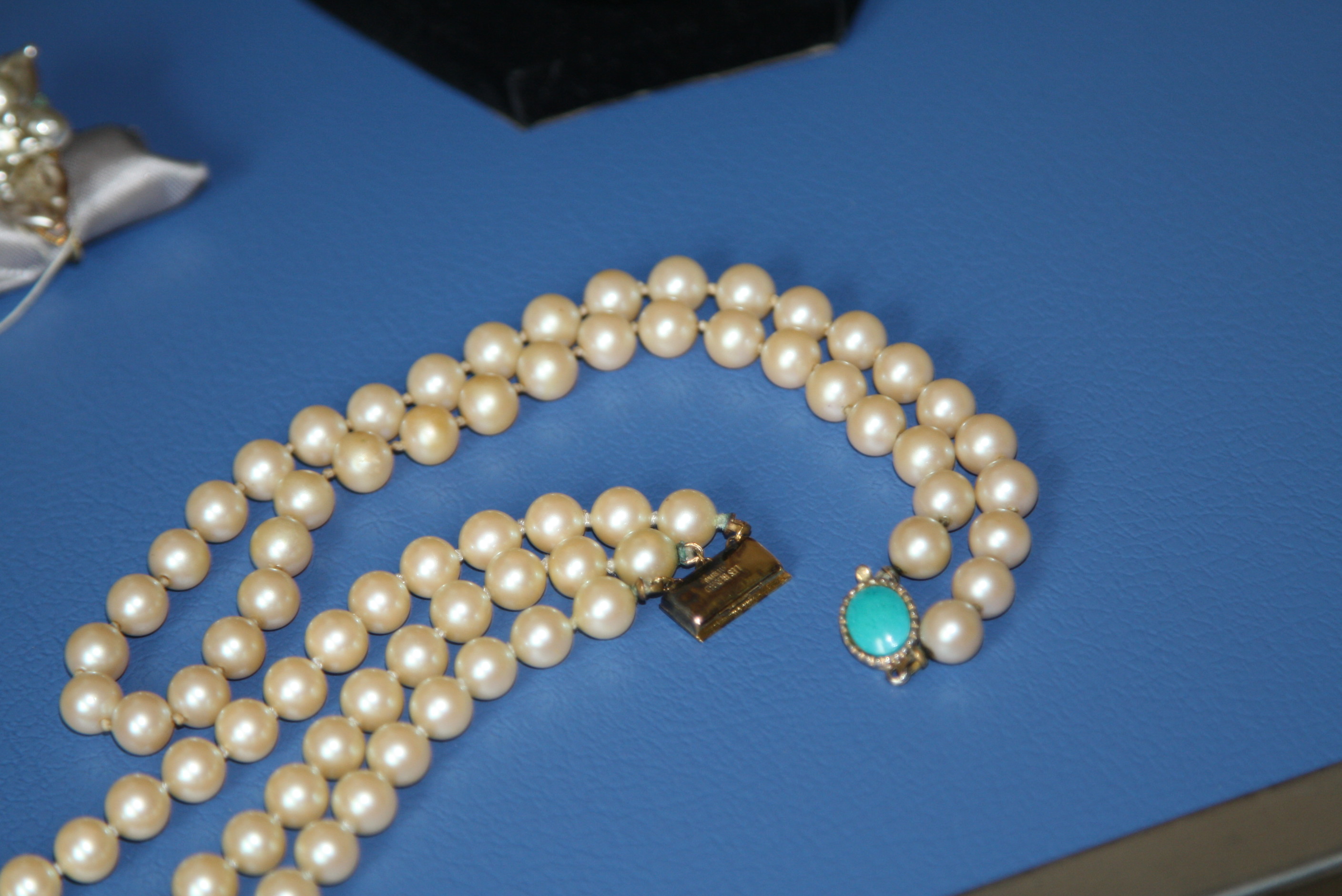 Grouping of Vintage Faux Pearl Jewelry