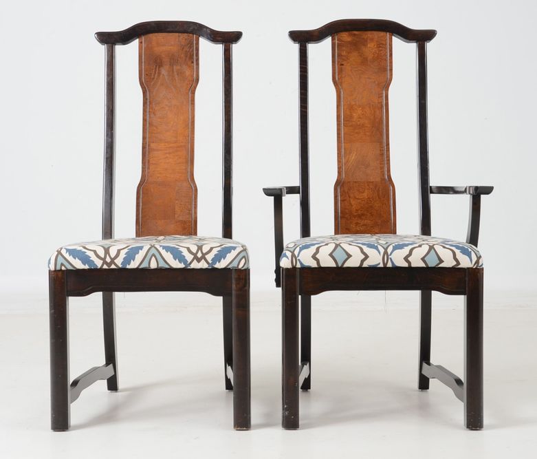 Broyhill "Ming Dynasty" Dining Table and Six Chairs