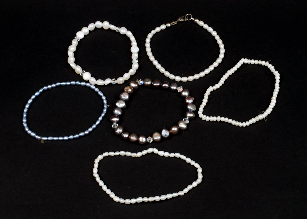 Genuine Pearl Bracelets