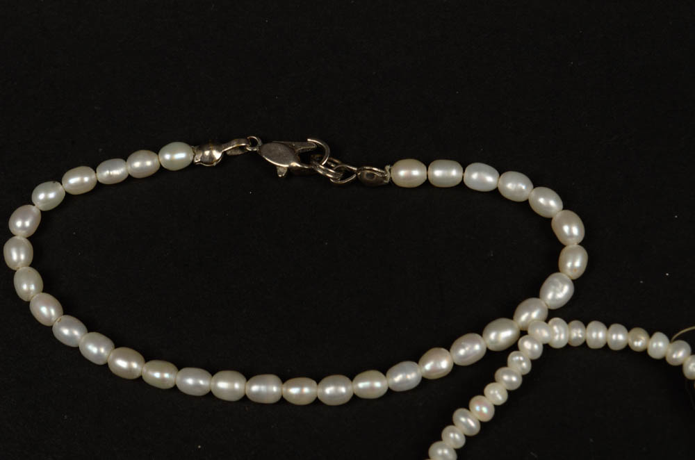 Genuine Pearl Bracelets
