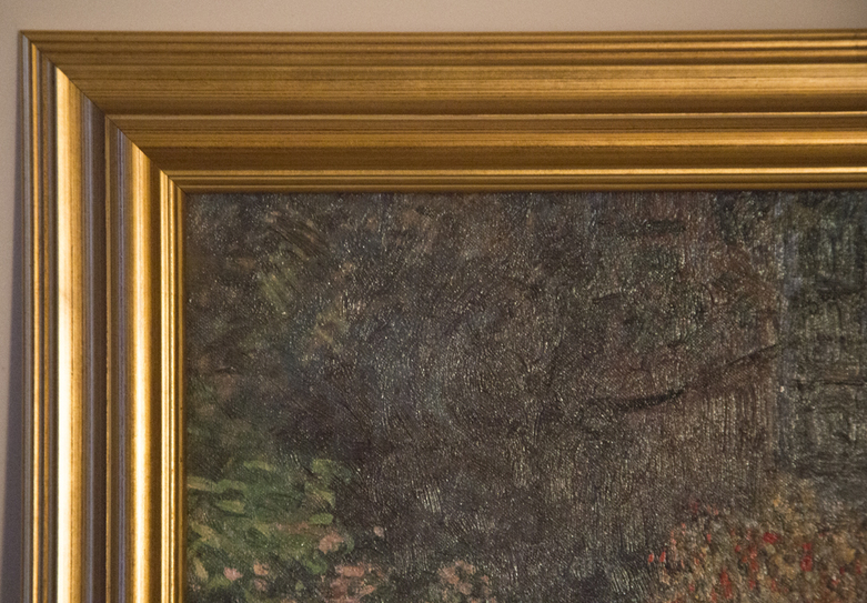 Authentic Artagraph Reproduction of Monet's "The Luncheon"