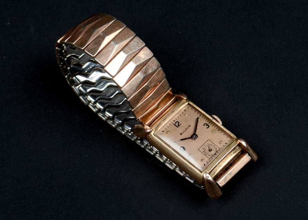 Men's Bulova 14K Gold Watch