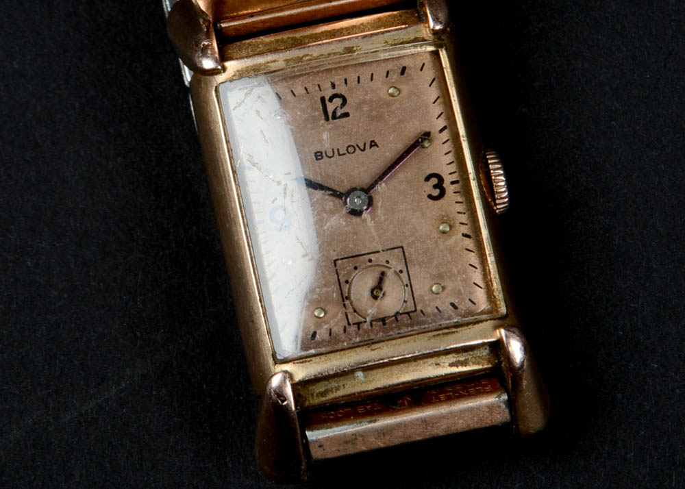 Men's Bulova 14K Gold Watch