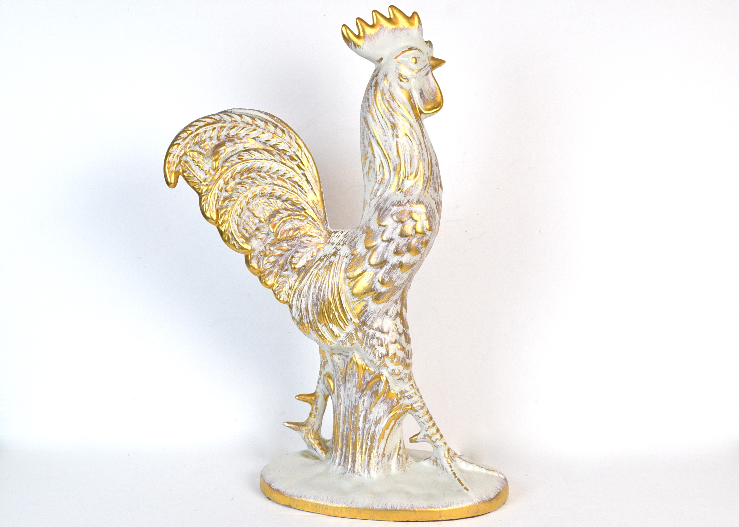 Mid Century Royal Haeger Ceramic Rooster Statue