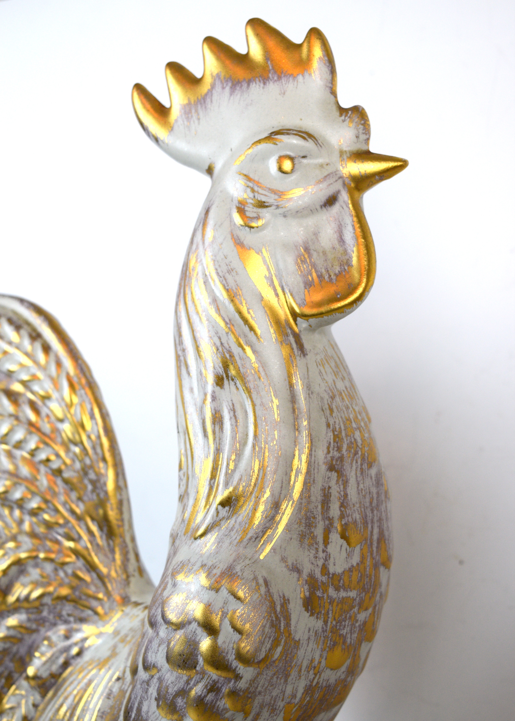 Mid Century Royal Haeger Ceramic Rooster Statue