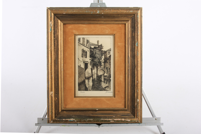 Venetian Pencil Drawing