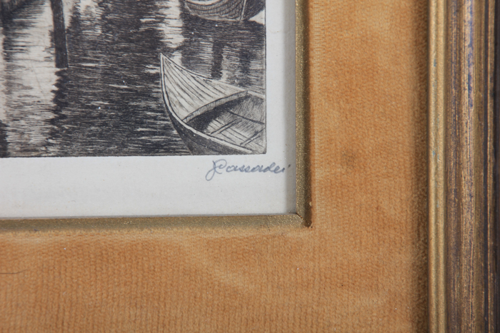 Venetian Pencil Drawing