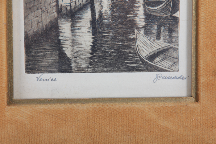 Venetian Pencil Drawing