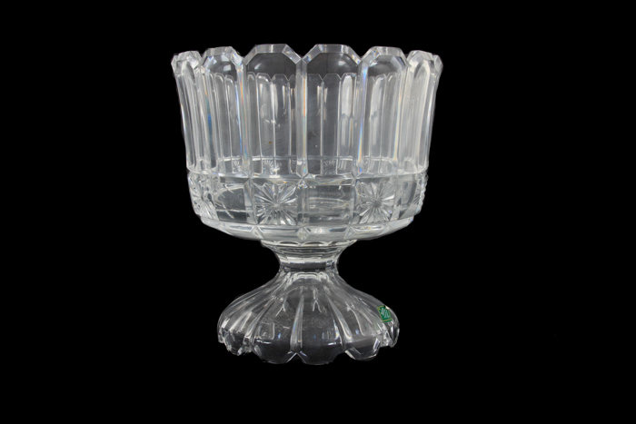Vintage Shannon Crystal Trifle Bowl