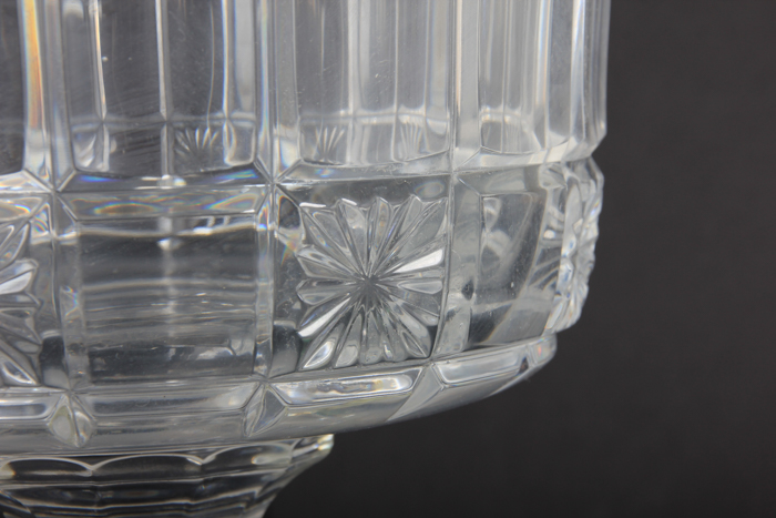 Vintage Shannon Crystal Trifle Bowl
