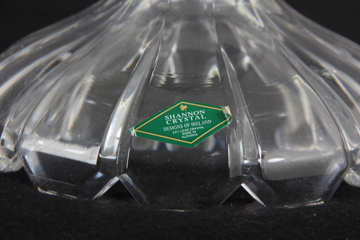 Vintage Shannon Crystal Trifle Bowl