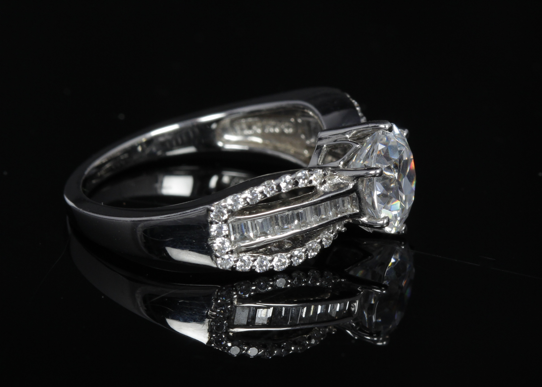 Sterling Silver Cubic Zirconia Ring