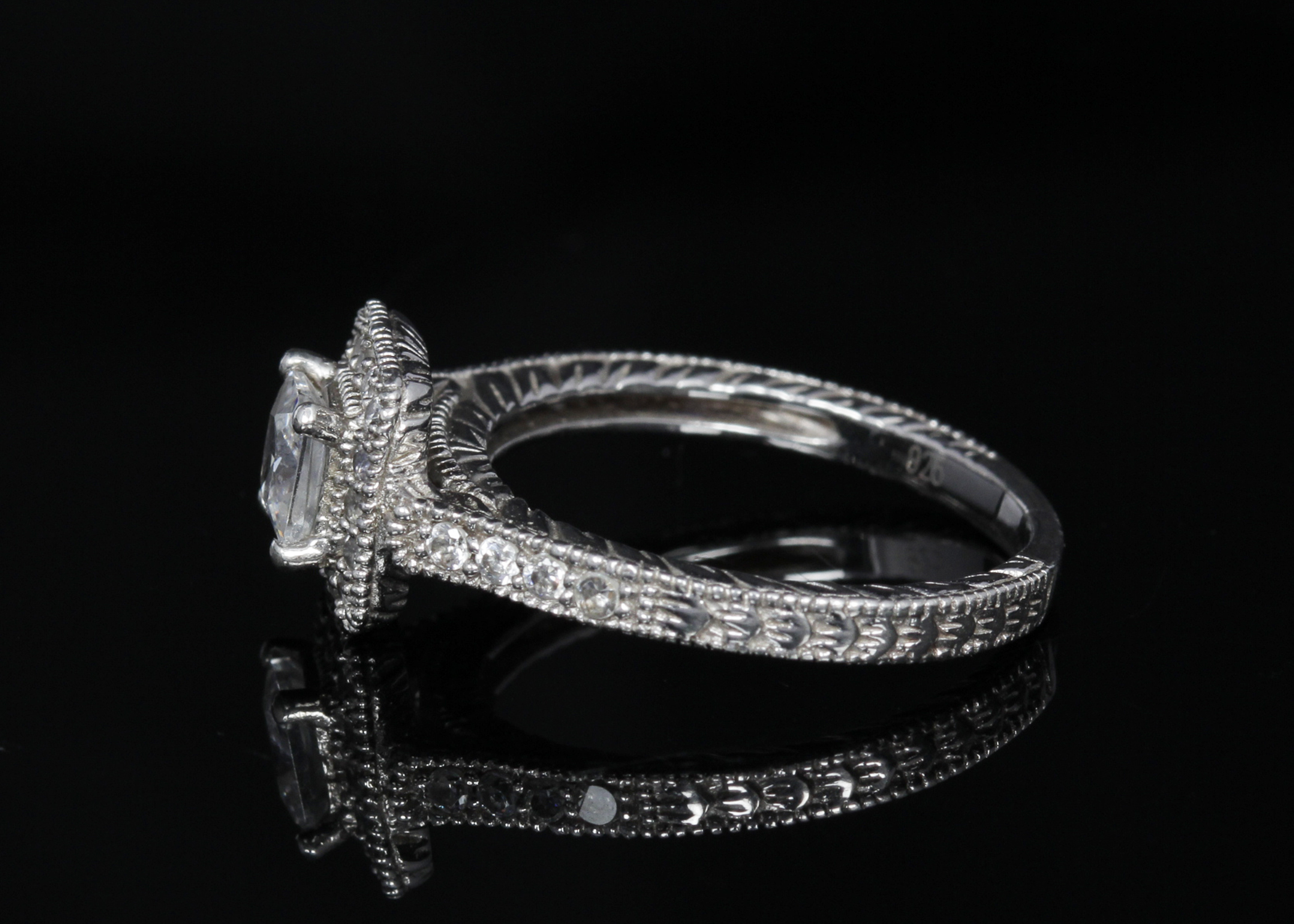Sterling Silver Cubic Zirconia Ring