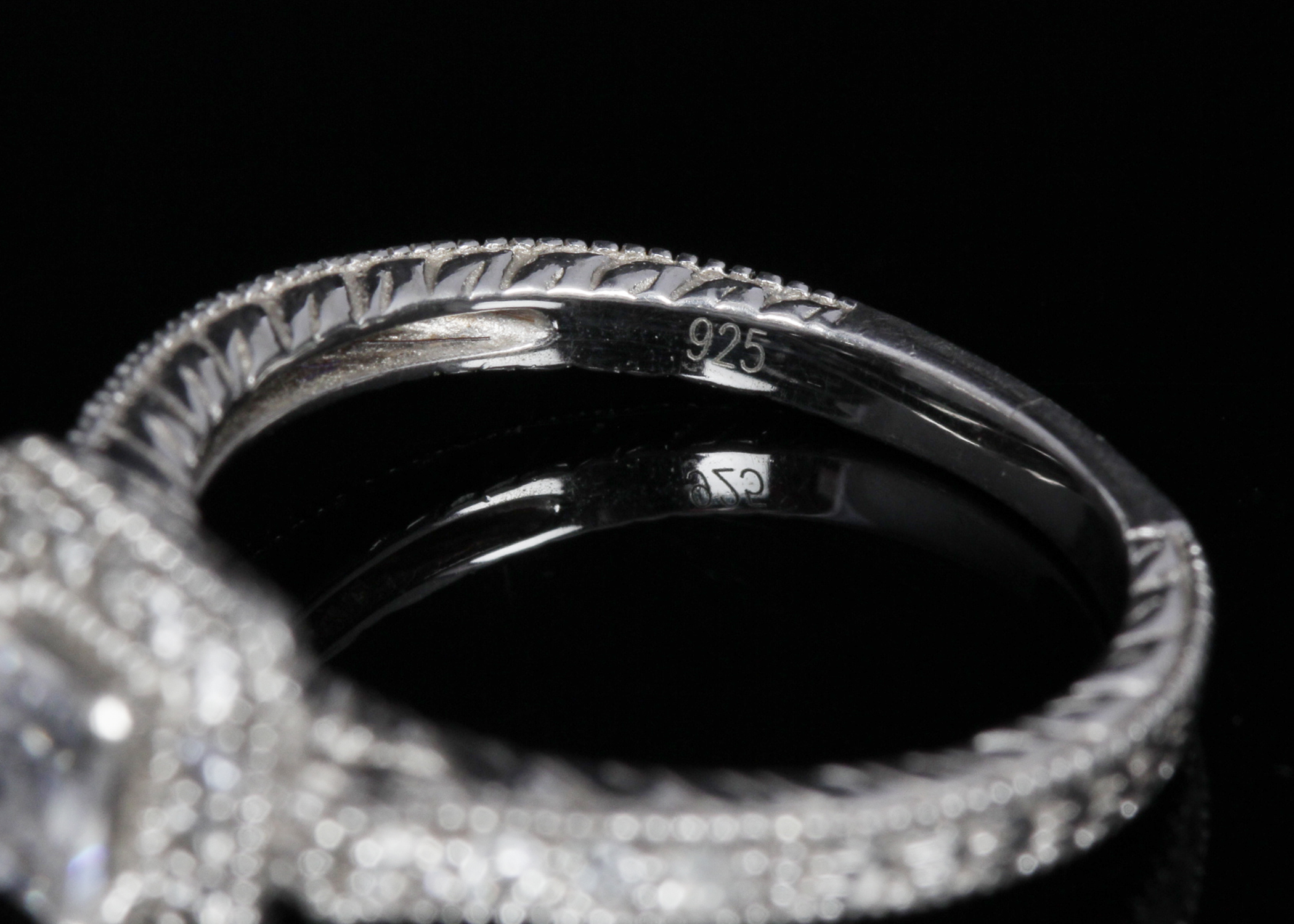 Sterling Silver Cubic Zirconia Ring