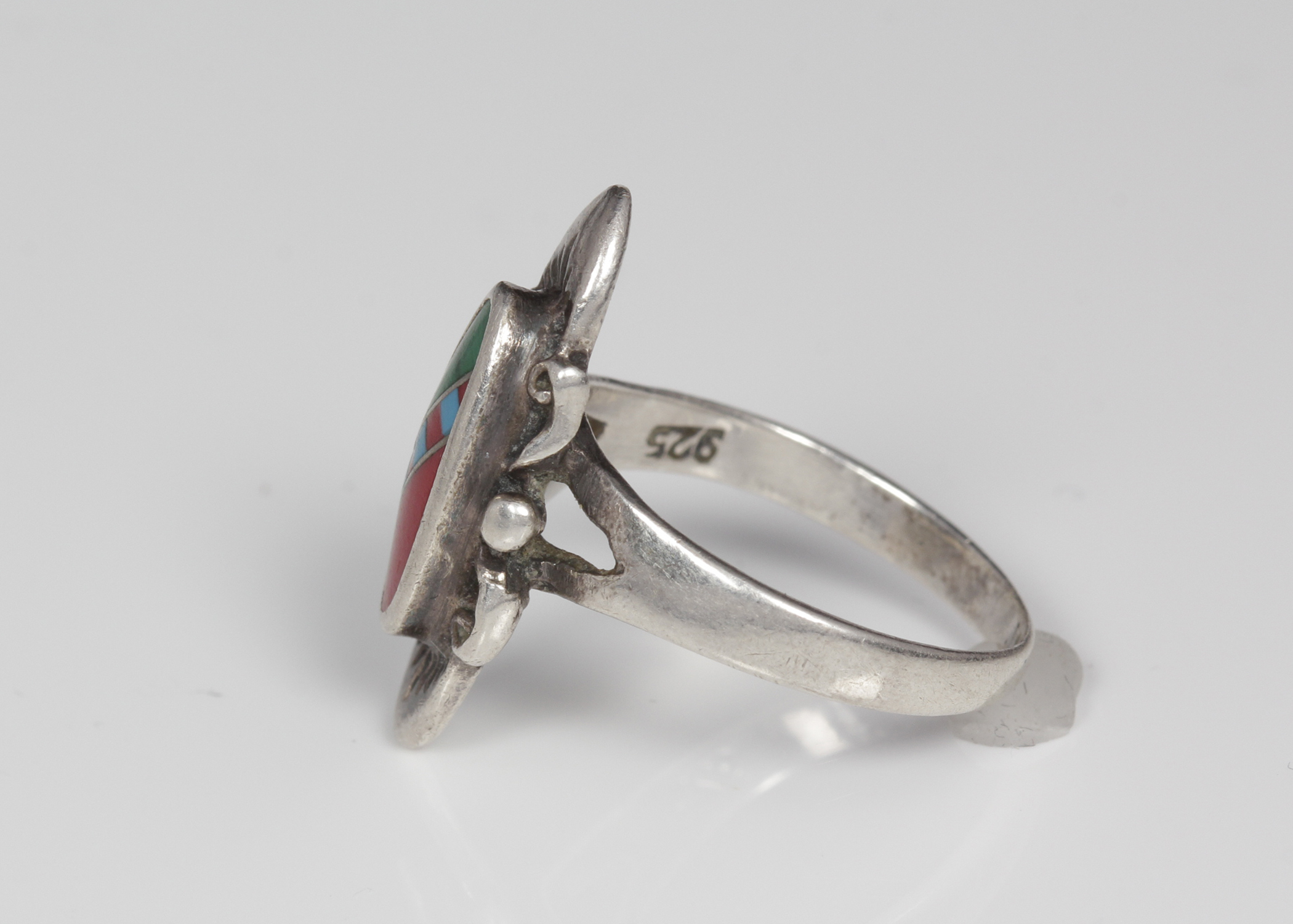 Sterling Silver Multi-Stone Ring