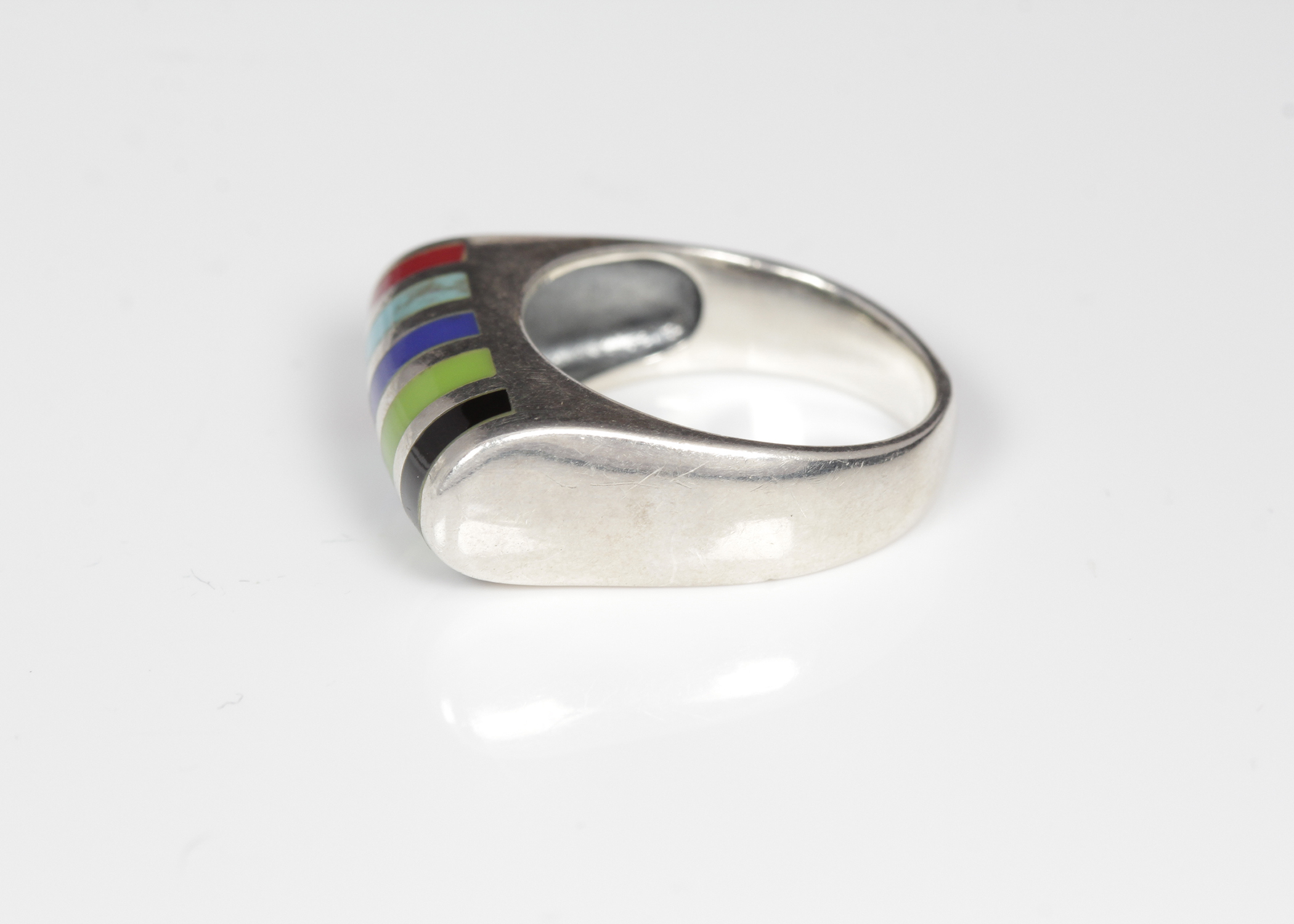 Sterling Silver Multi-Stone Ring