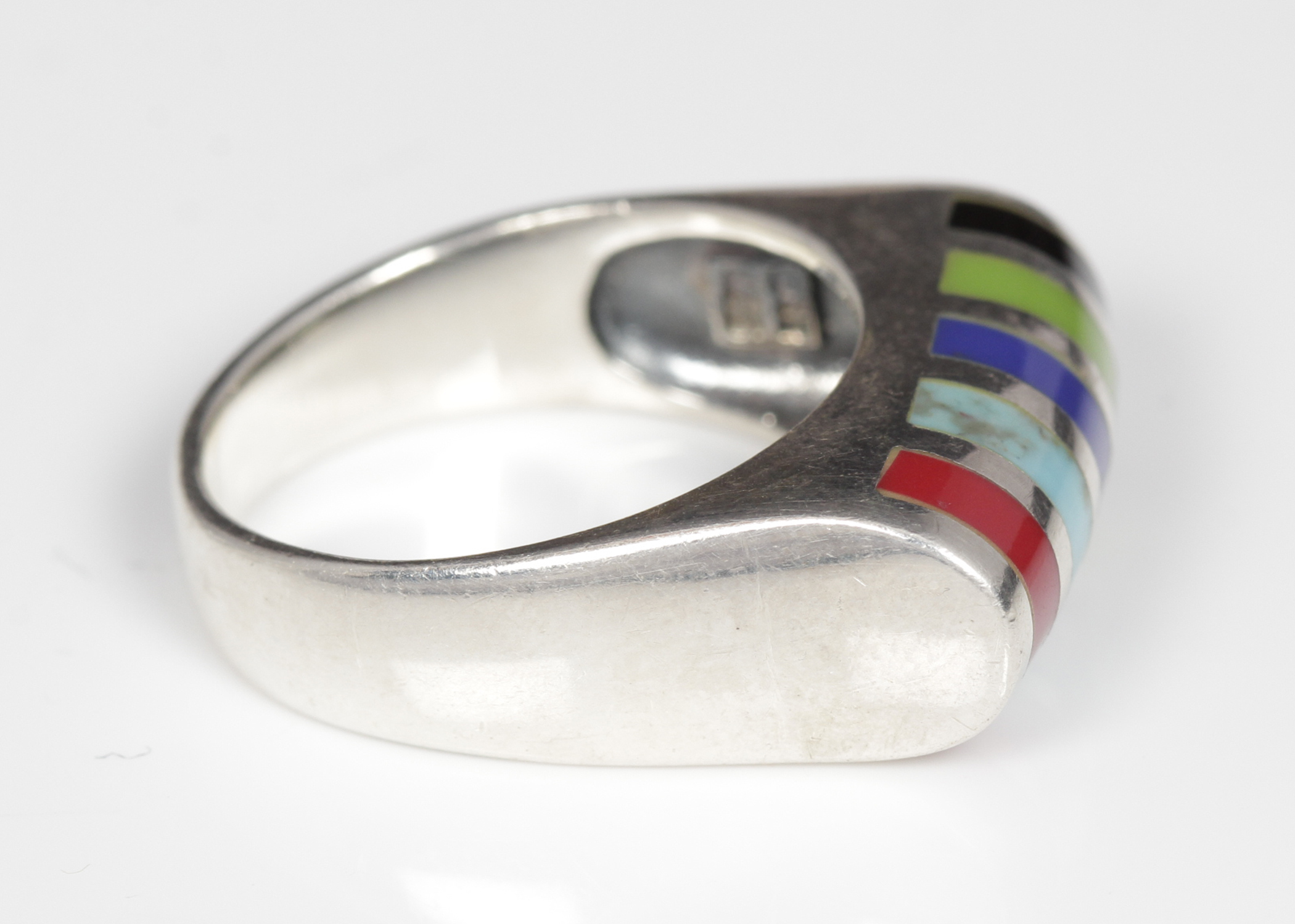 Sterling Silver Multi-Stone Ring