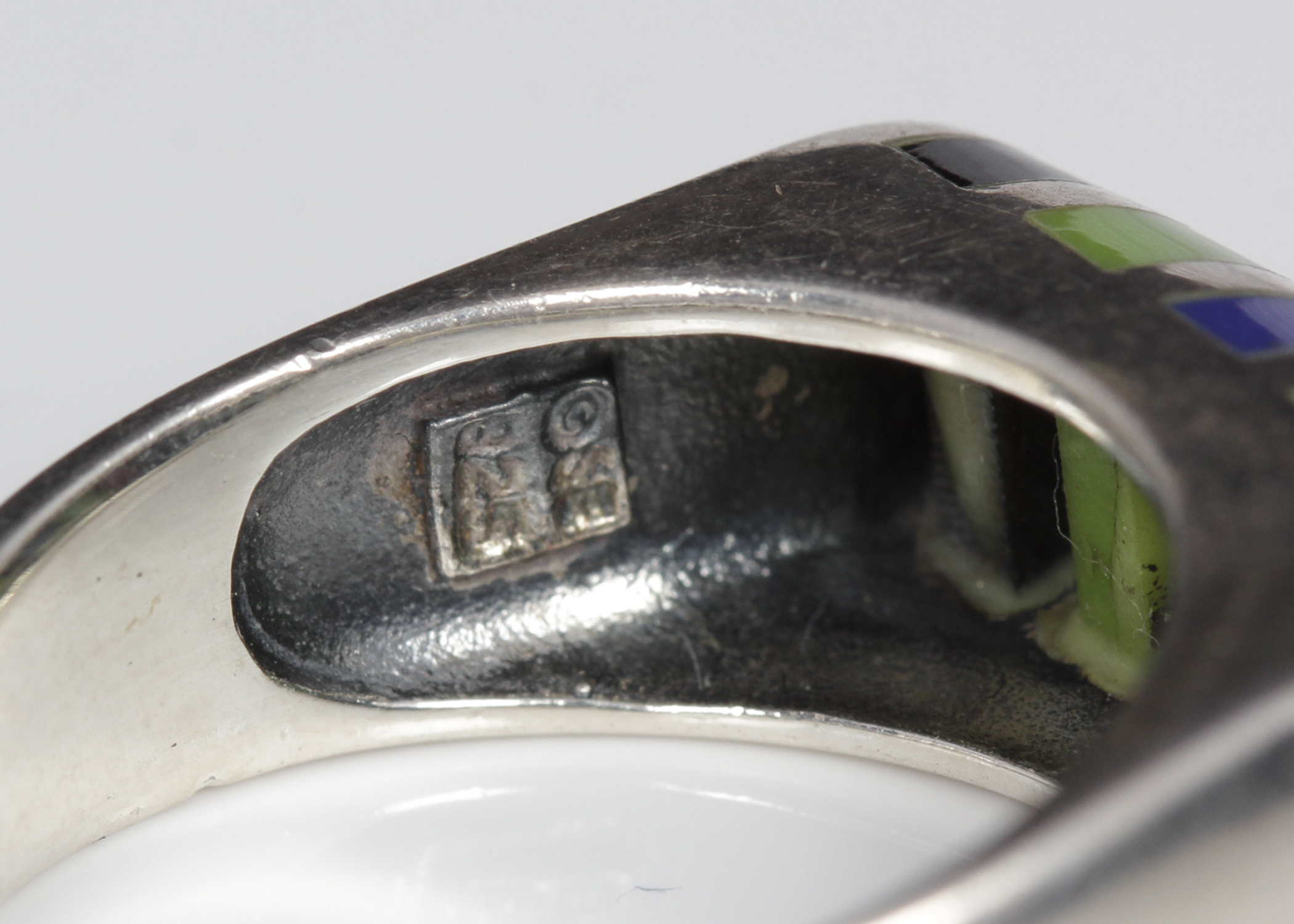 Sterling Silver Multi-Stone Ring