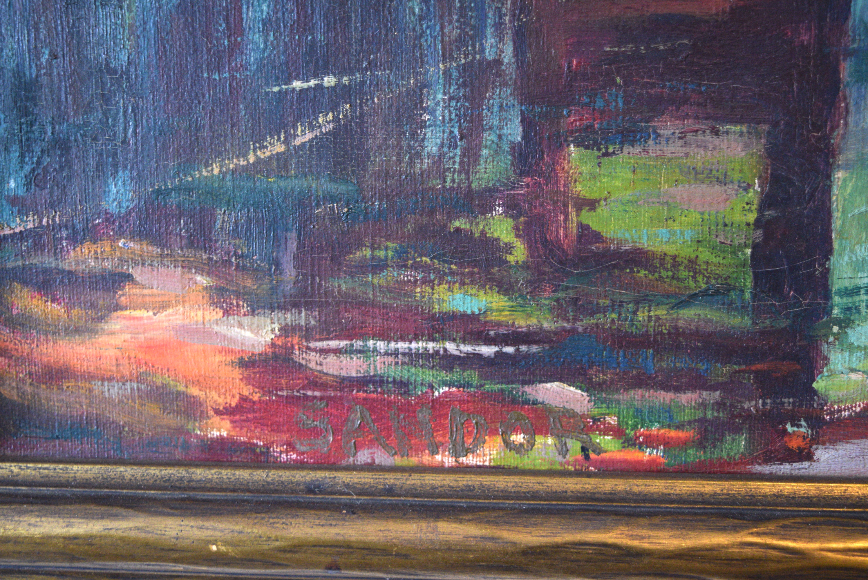 Alexander Raymond Katz Nautical Oil Painting