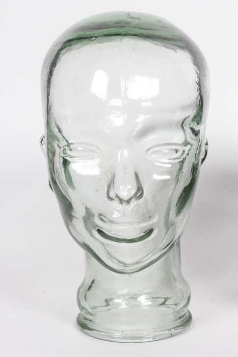 Collection of Glass Mannequin Heads