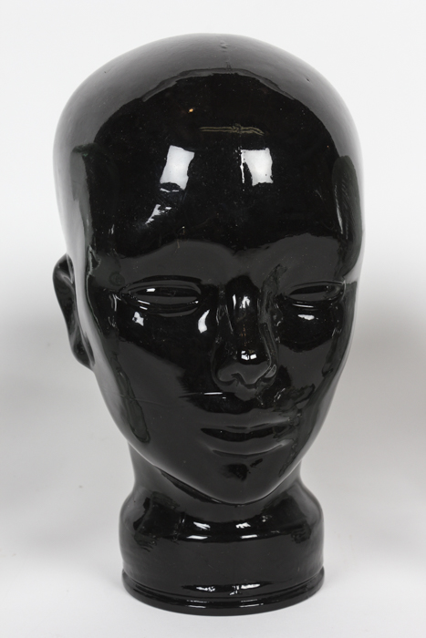 Collection of Glass Mannequin Heads