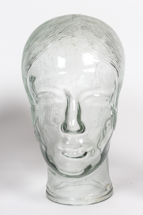Collection of Glass Mannequin Heads