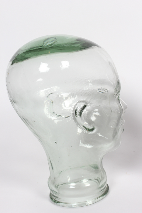 Collection of Glass Mannequin Heads