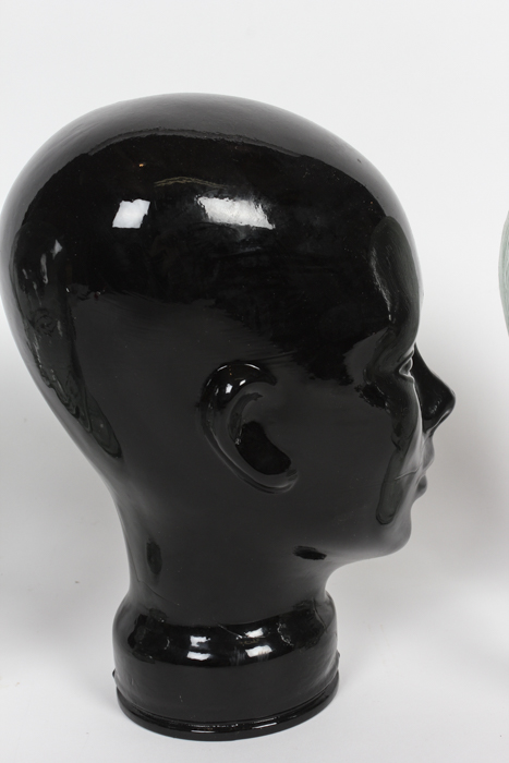 Collection of Glass Mannequin Heads