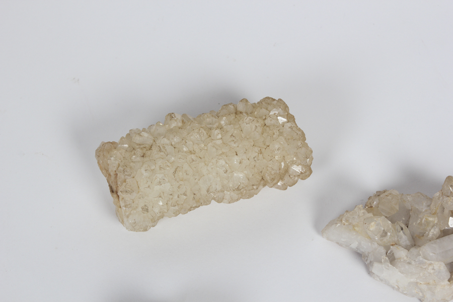 Natural Leaf Imprint, Rain Stick and Crystal