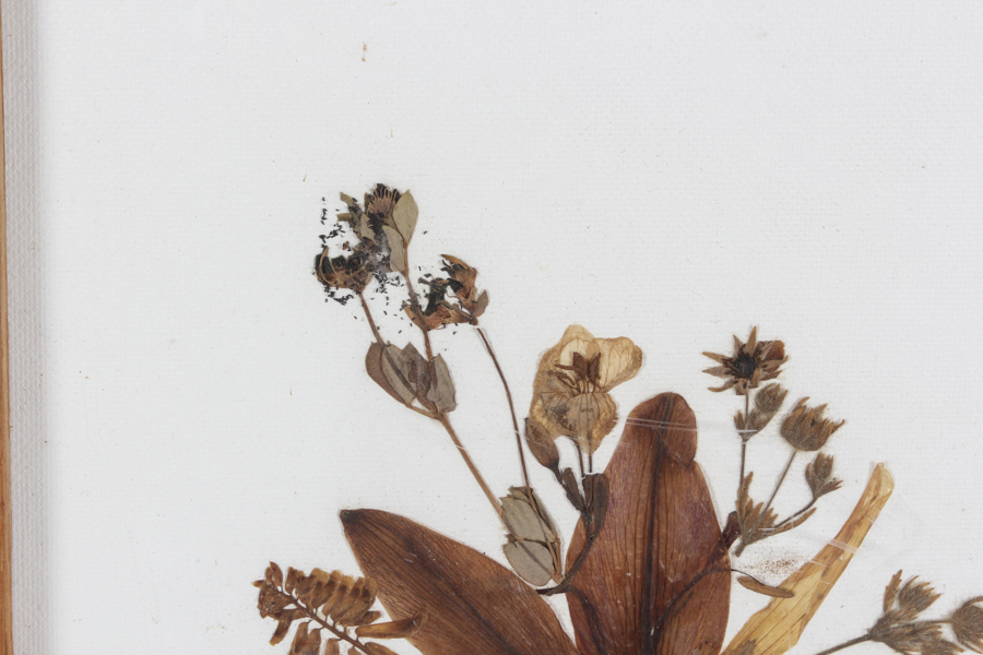 Natural Leaf Imprint, Rain Stick and Crystal