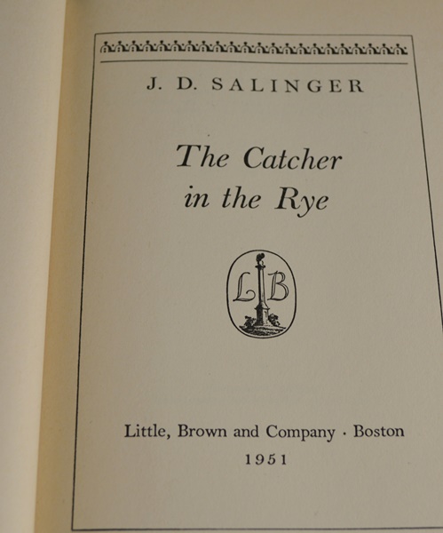 J.D. Salinger's "Catcher in the Rye", 1951
