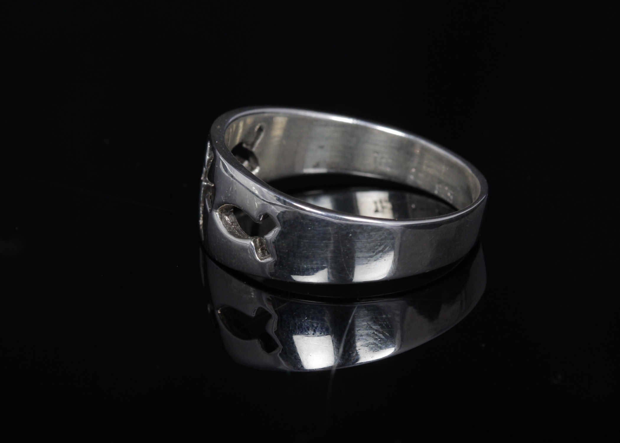 Sterling Silver Faith-Based Band