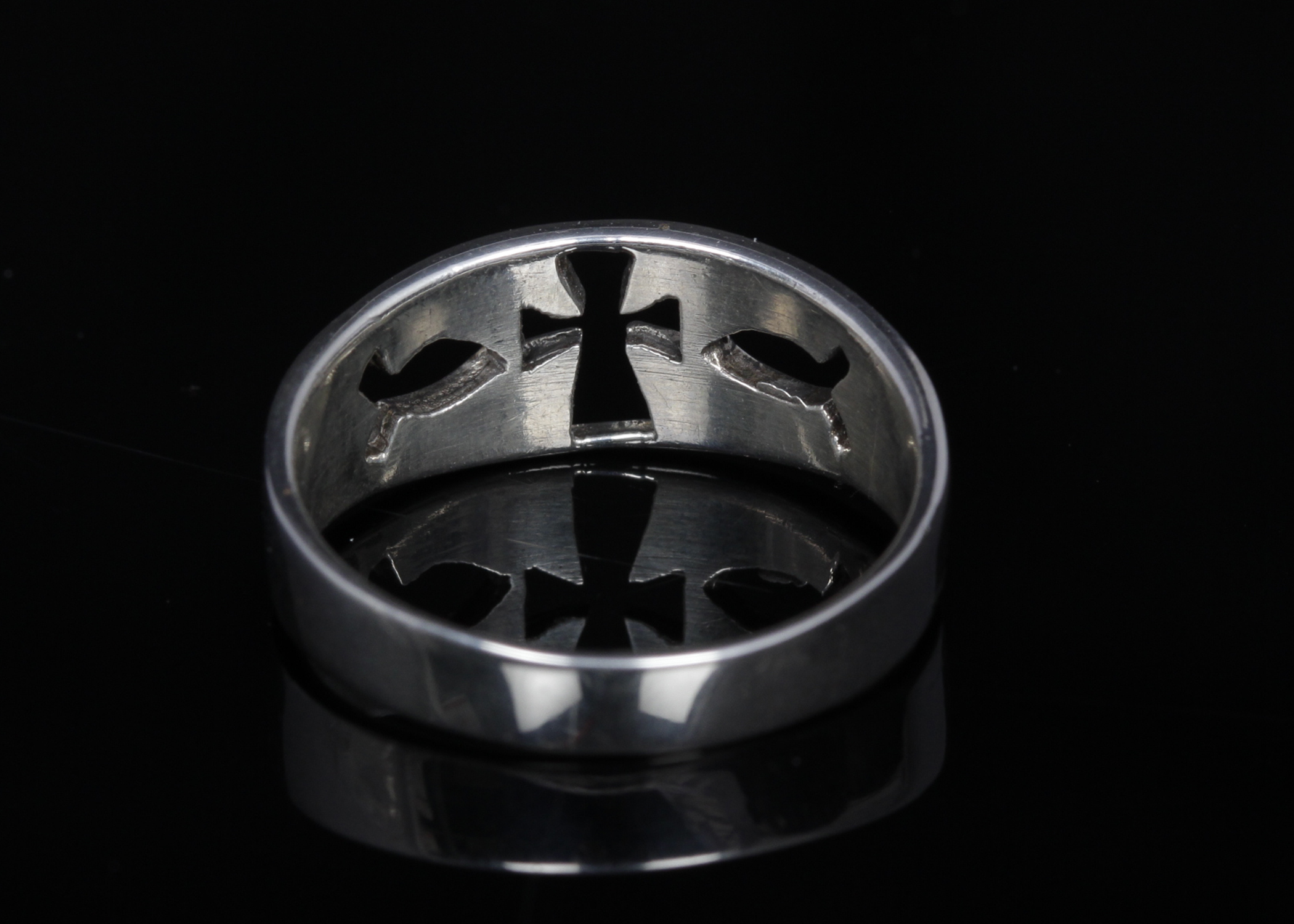 Sterling Silver Faith-Based Band