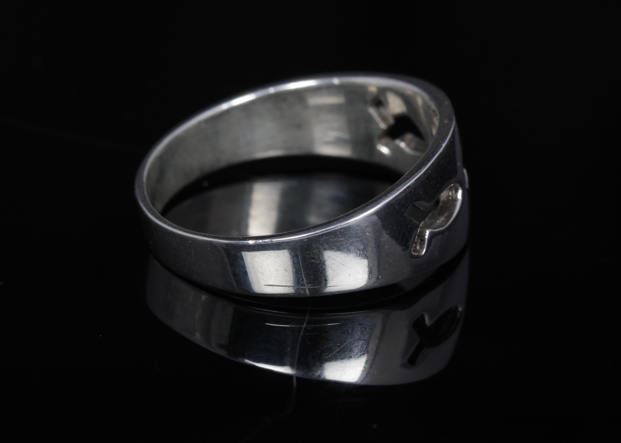Sterling Silver Faith-Based Band