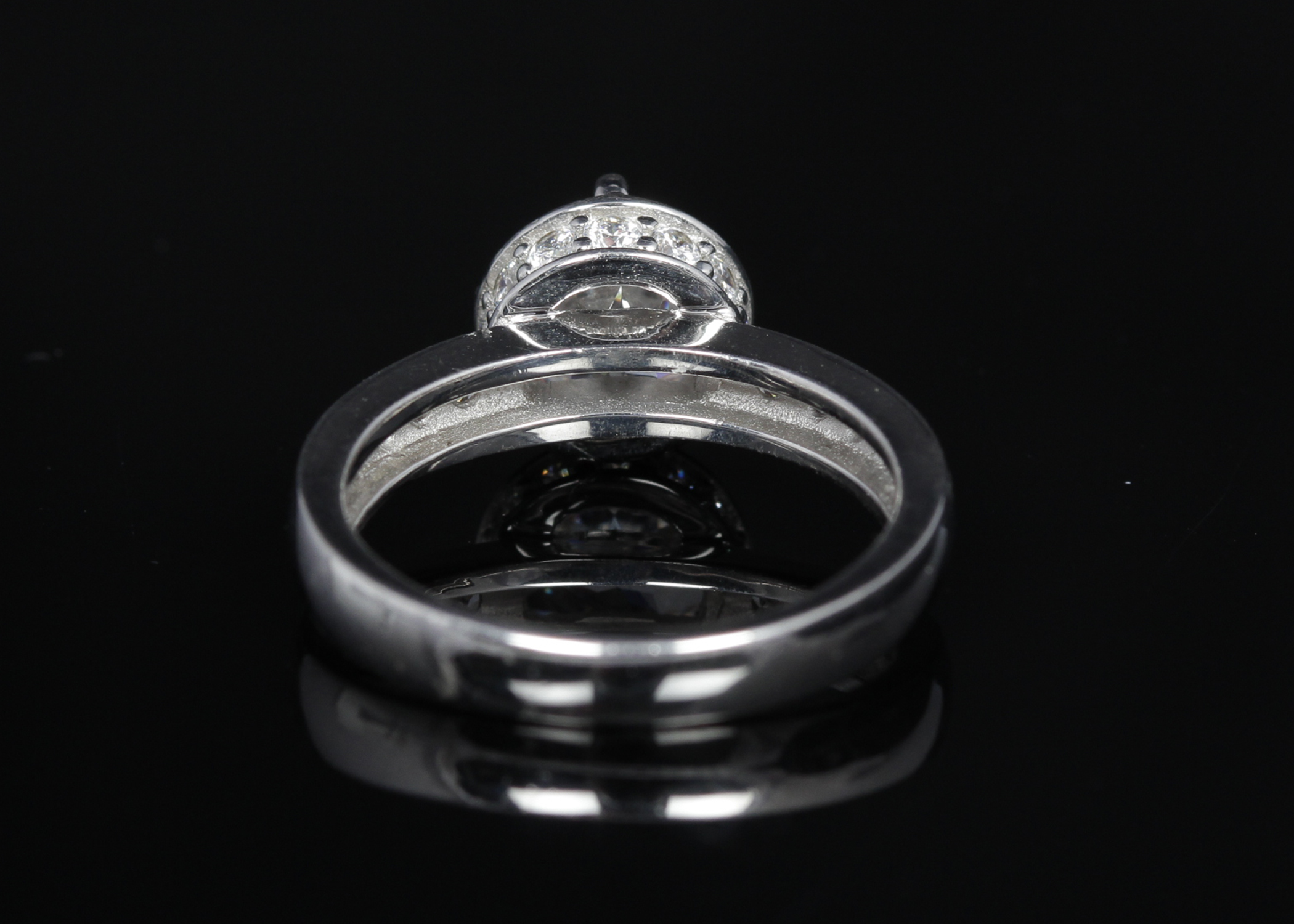 Sterling Silver and Cubic Zirconia Ring