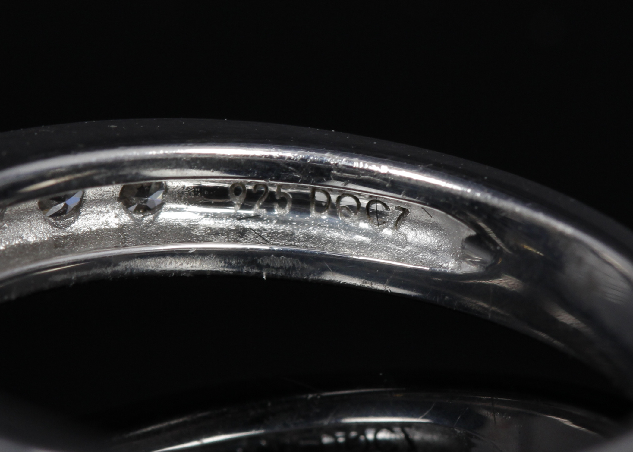 Sterling Silver and Cubic Zirconia Ring